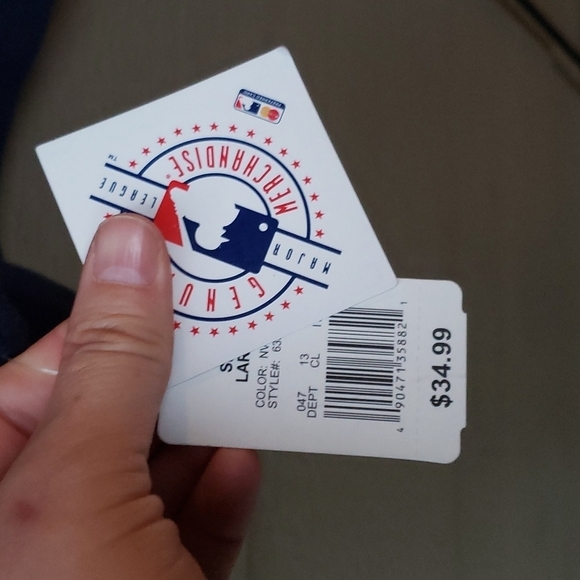 Detroit Tigers Hoodie Navy Pullover MLB Licensed - Picture 6 of 6